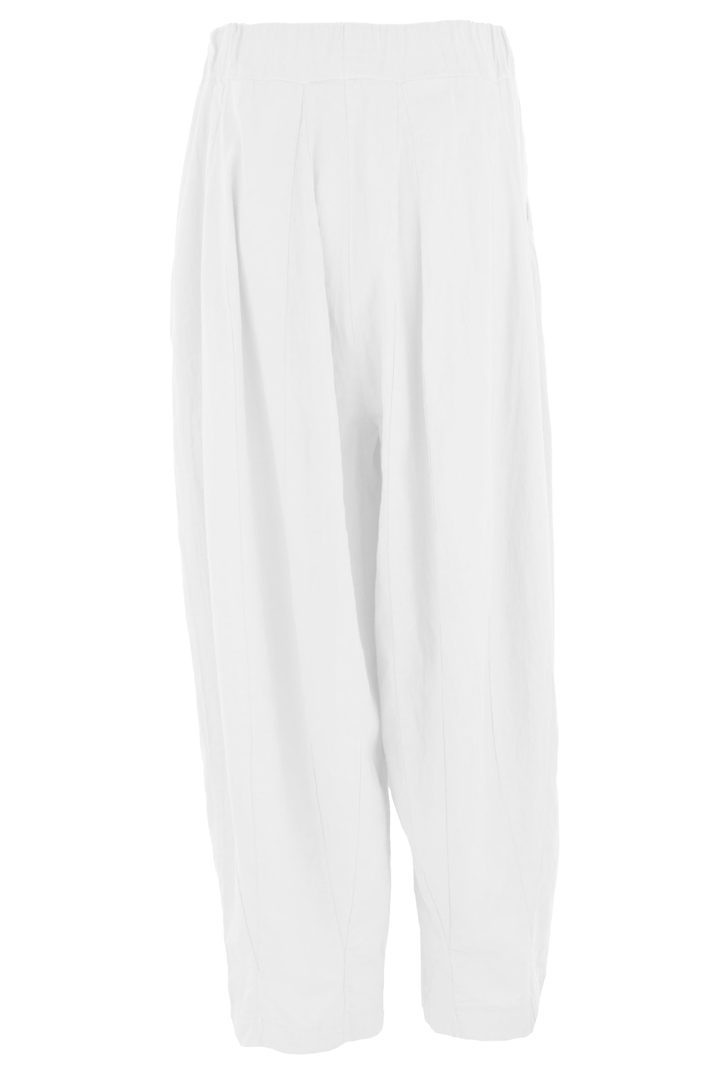 Panel Detail Linen Trouser