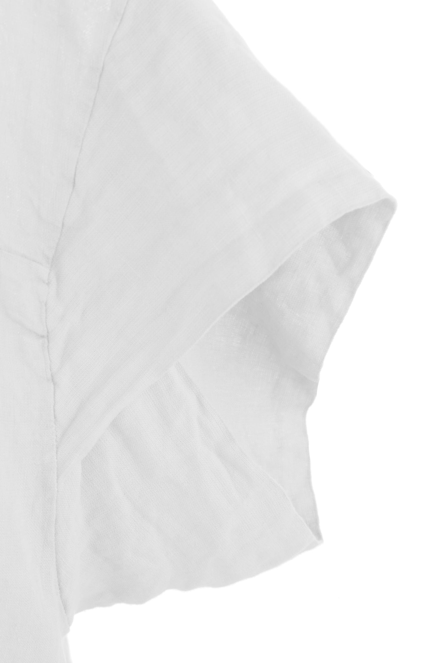 One Button Linen Jacket