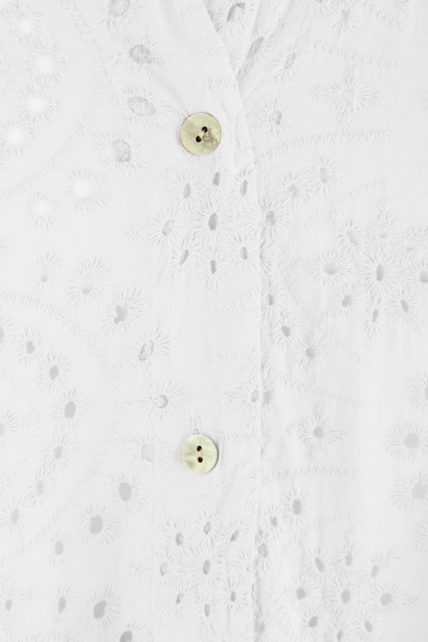 Broderie Anglaise Tiered Tunic Dress