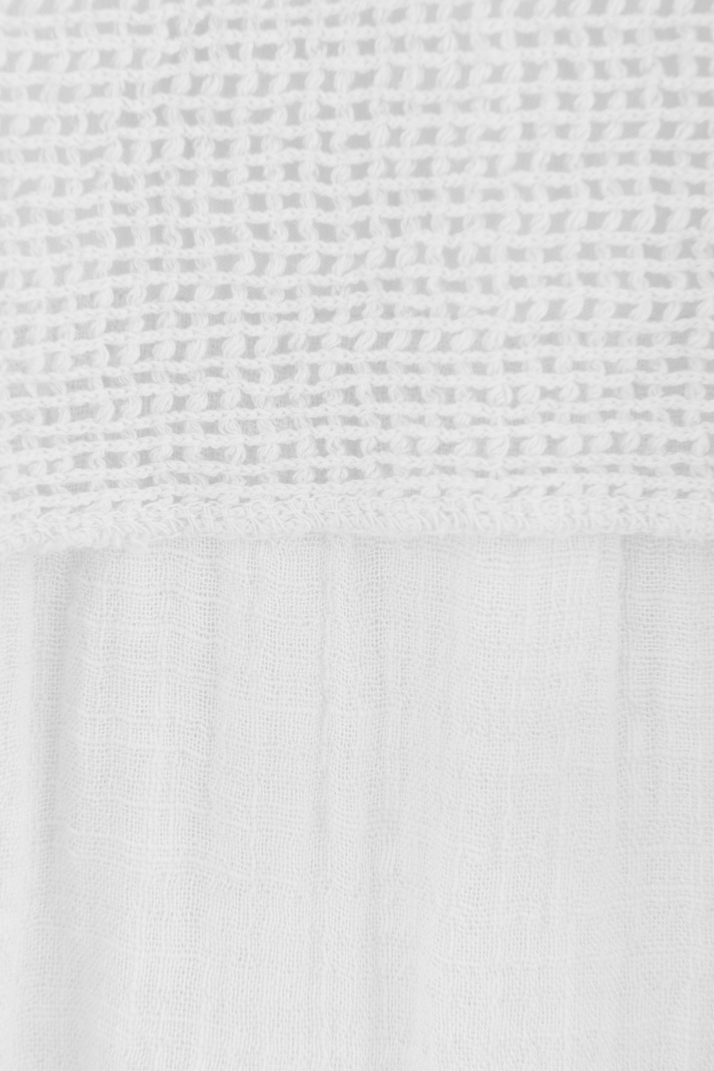 Mesh Shrug Cotton Midi