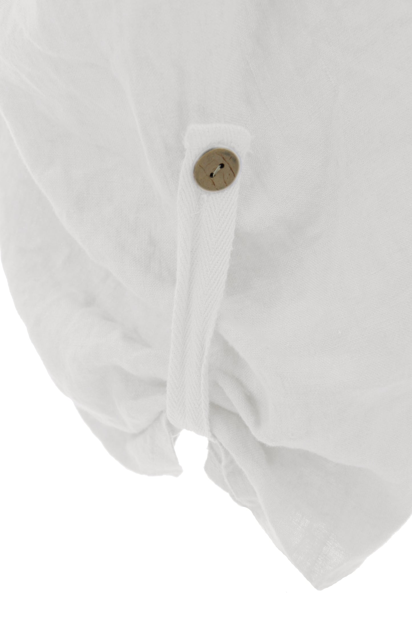 Flap Pocket Linen Jumpsuit