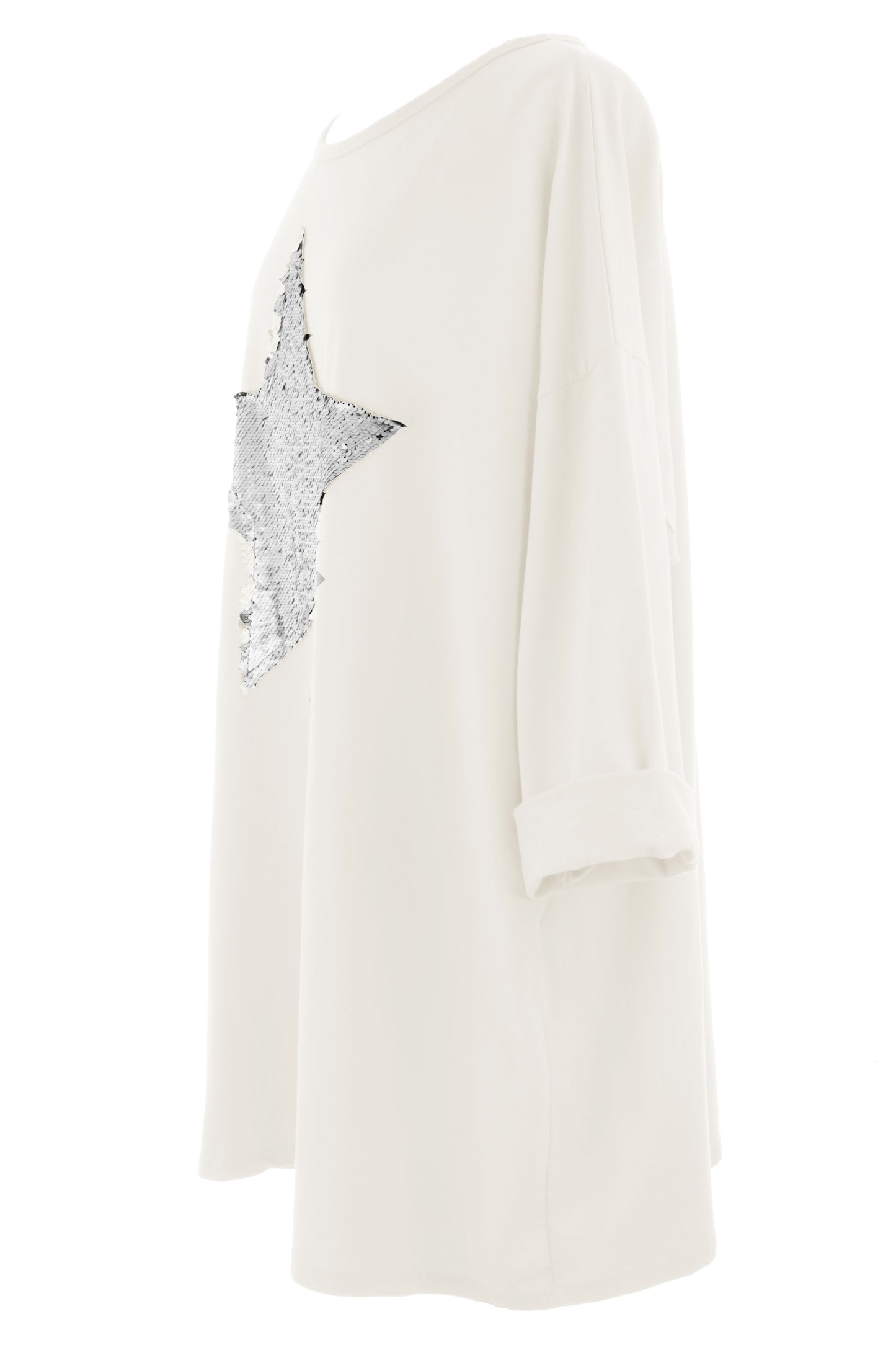 Sequin Star Jersey Tunic
