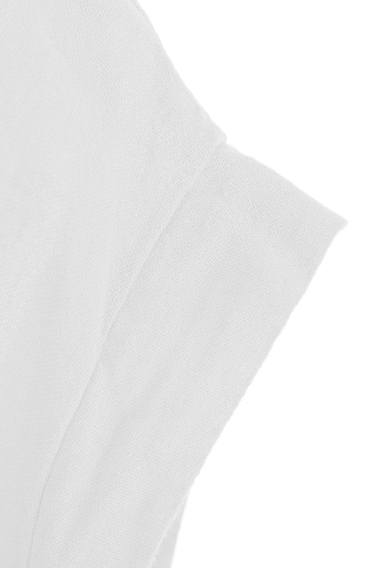 Hanky Hem Linen Top