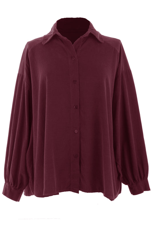 Batwing Corduroy Shirt