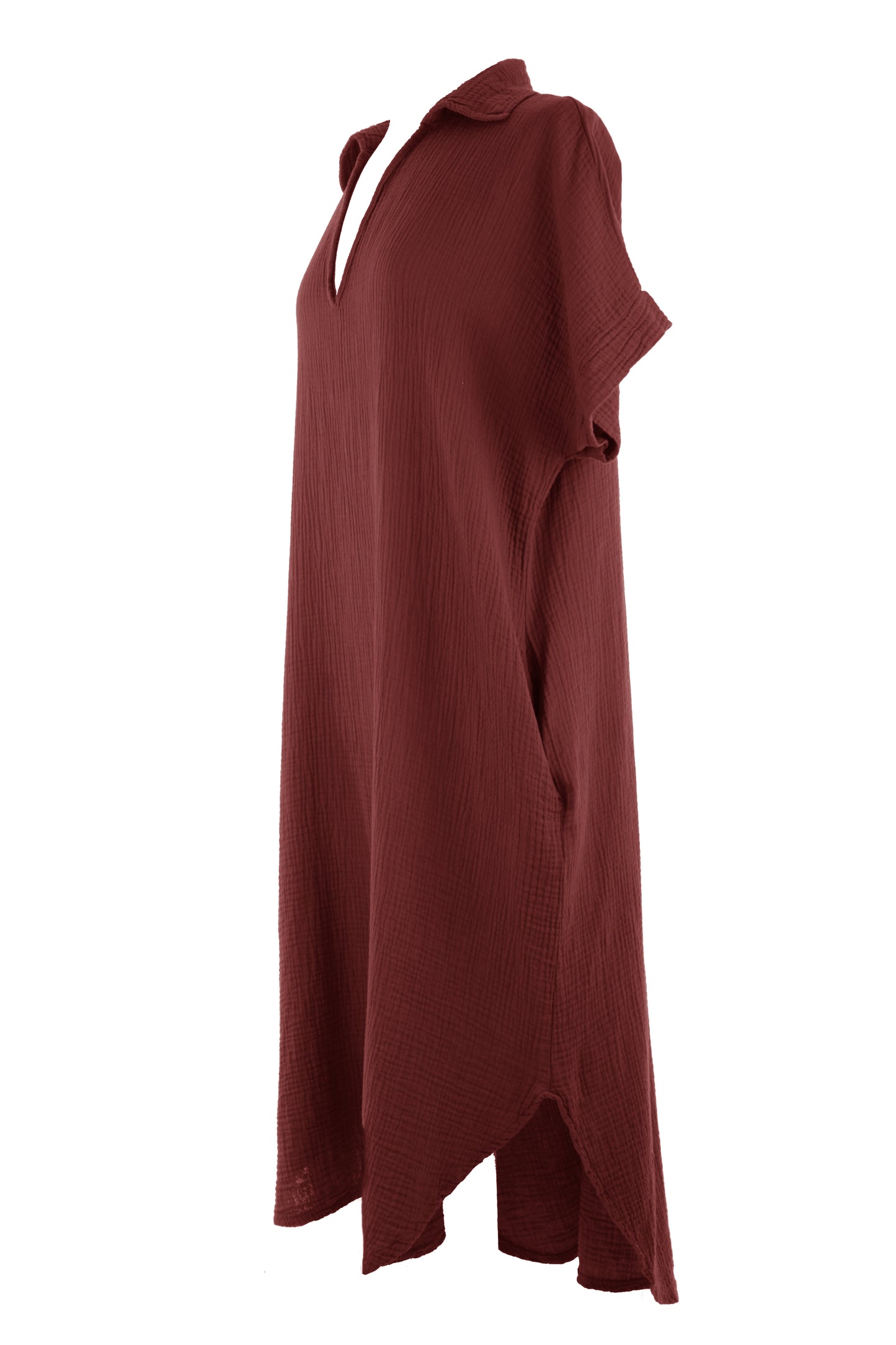 Plain Cheesecloth Midi