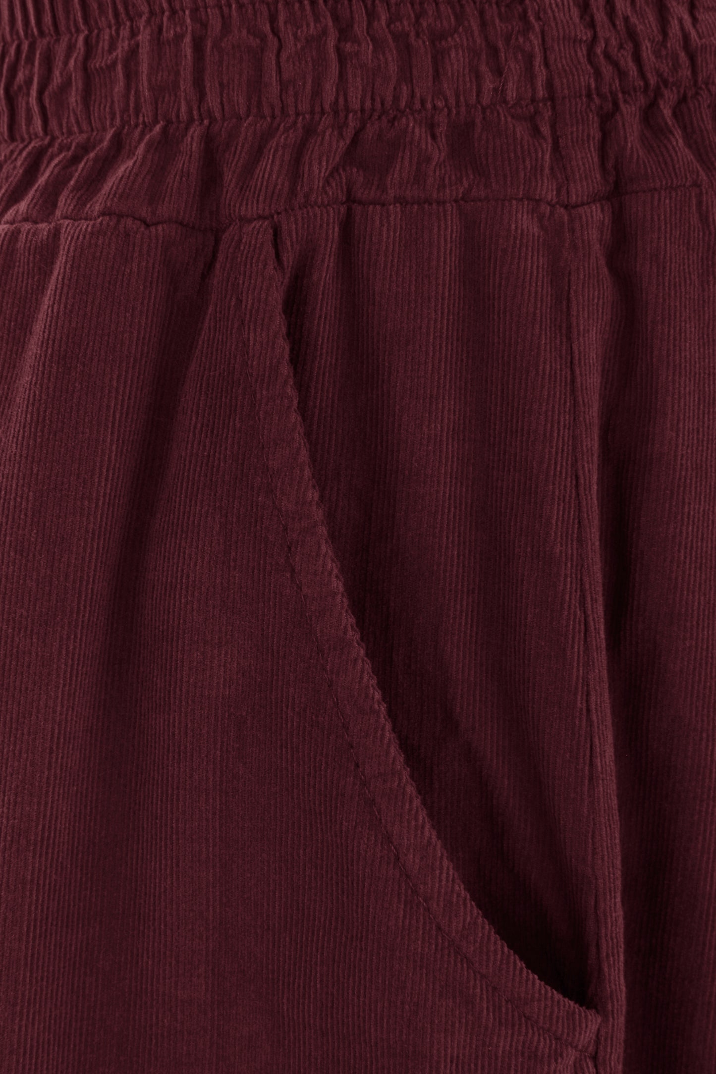 Wide Leg Corduroy Trouser