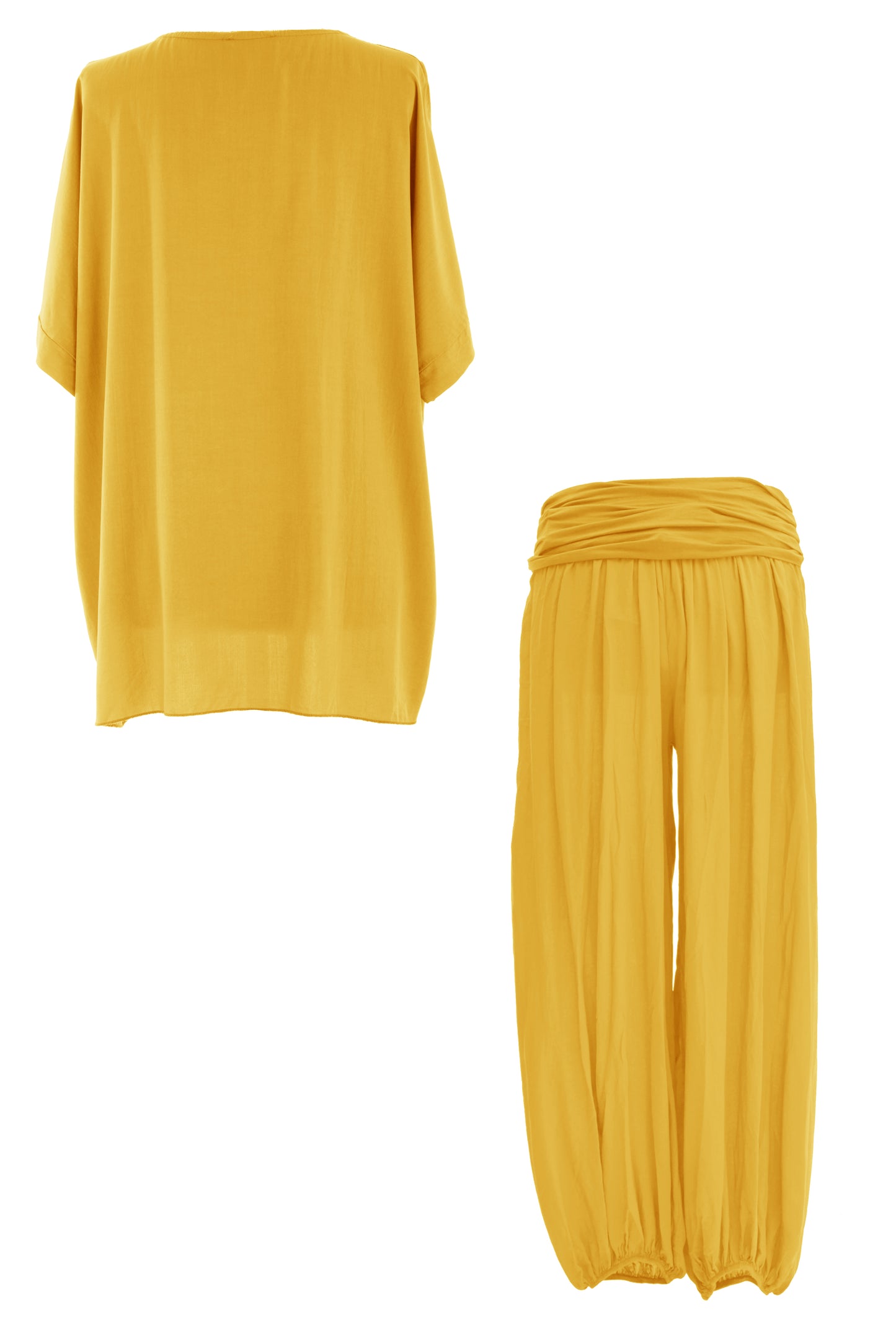 Cotton Top Trouser Set