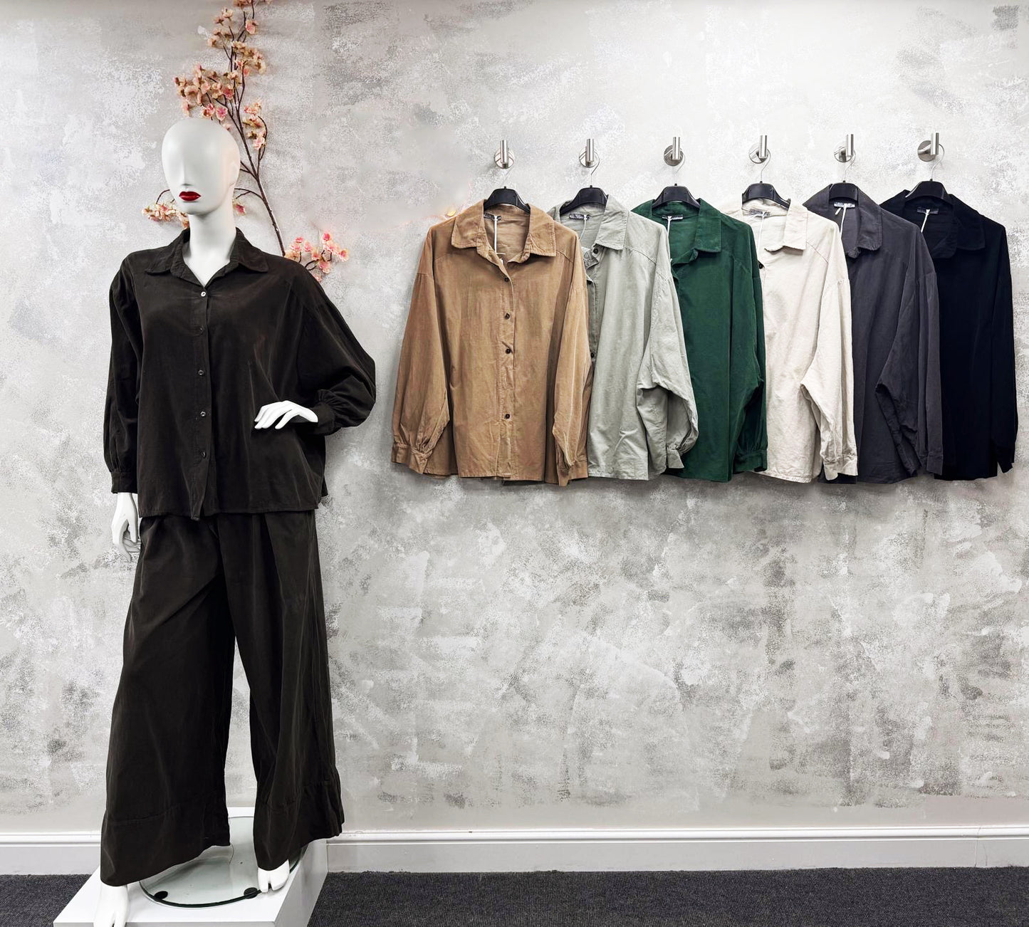 Batwing Corduroy Shirt