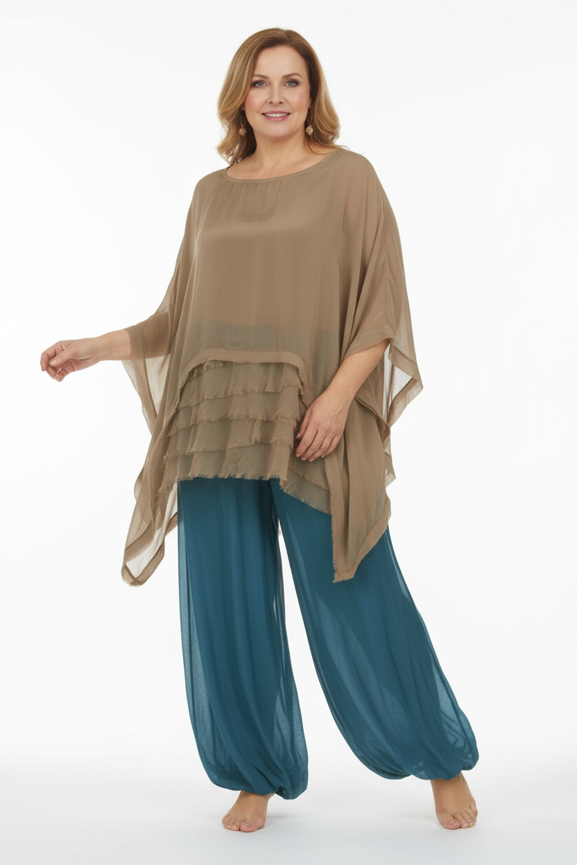 Silk Puffball Trouser