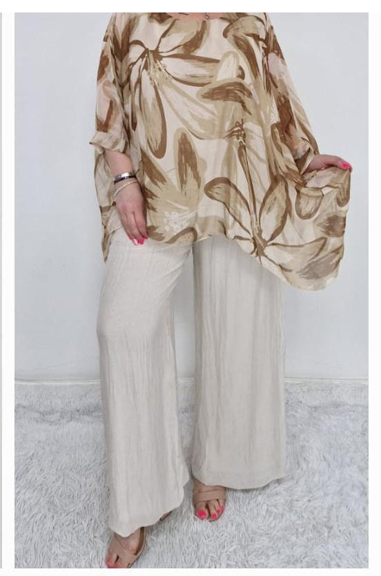Silk Puffball Trouser
