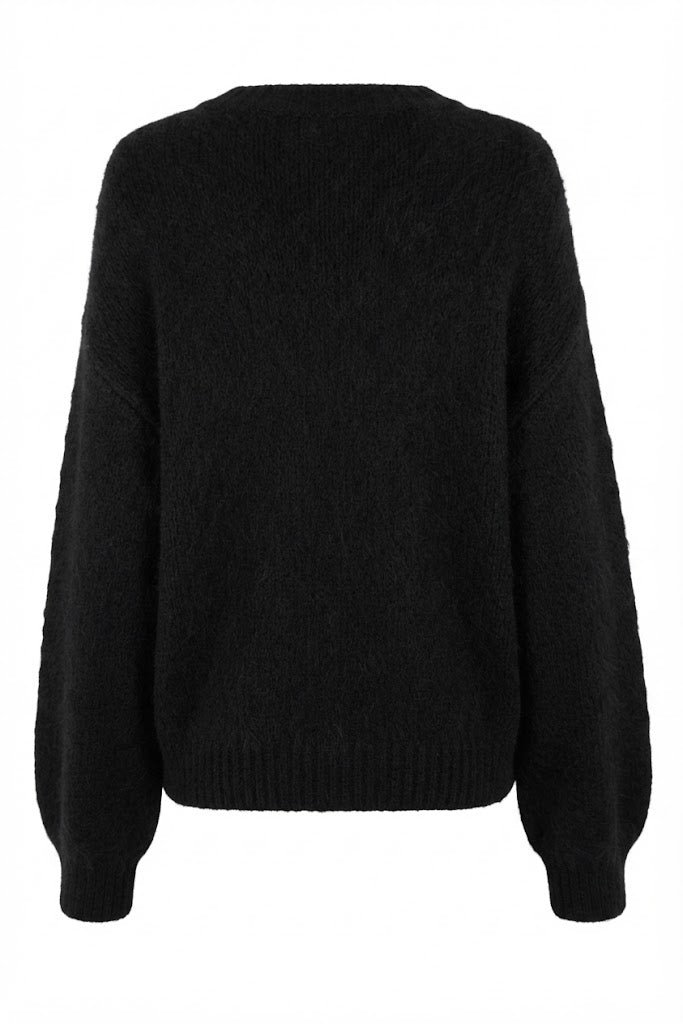 Frog Fastening Wool Cardigan