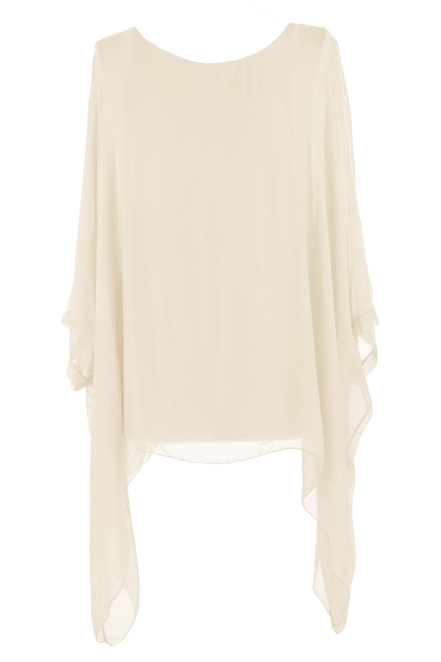Batwing Silk Top
