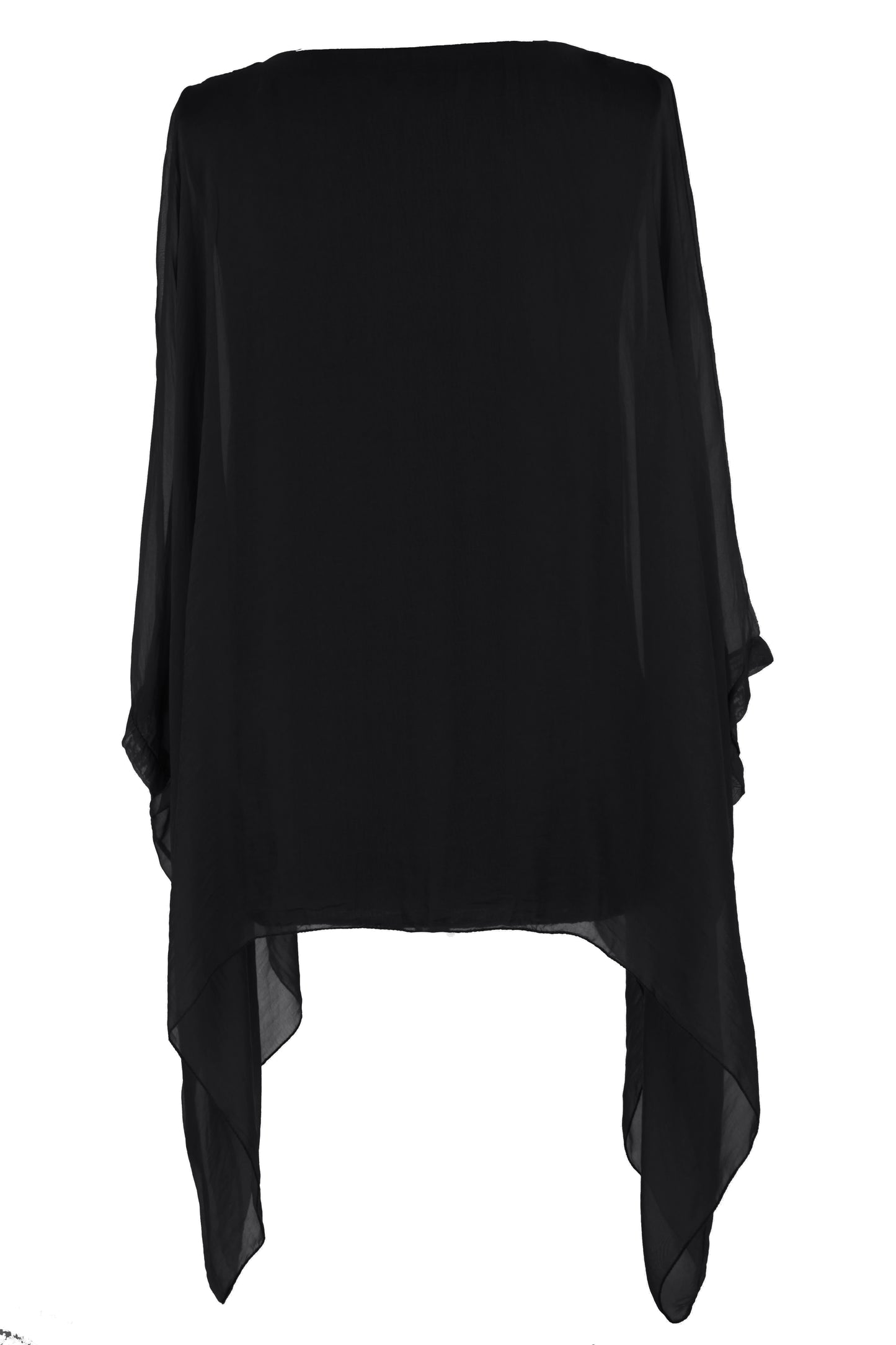 Batwing Silk Top