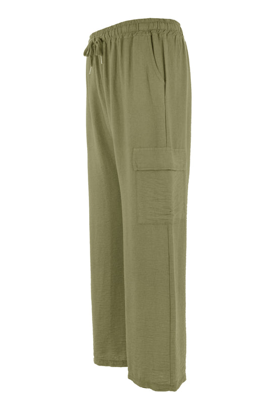 Crinkle Cargo Trouser
