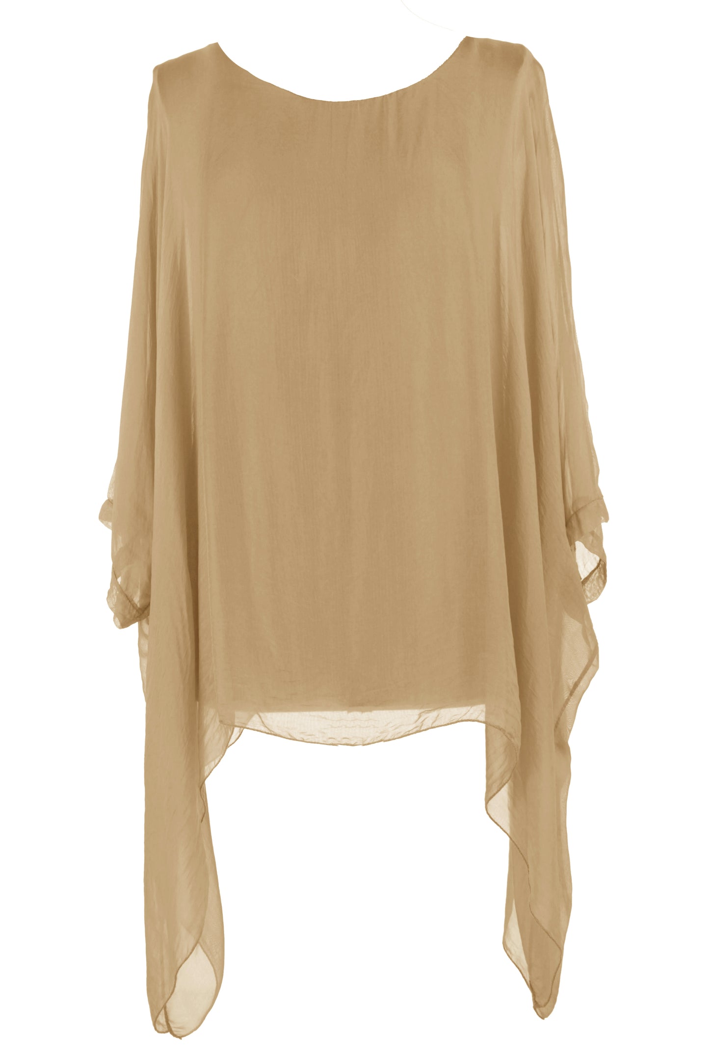 Batwing Silk Top