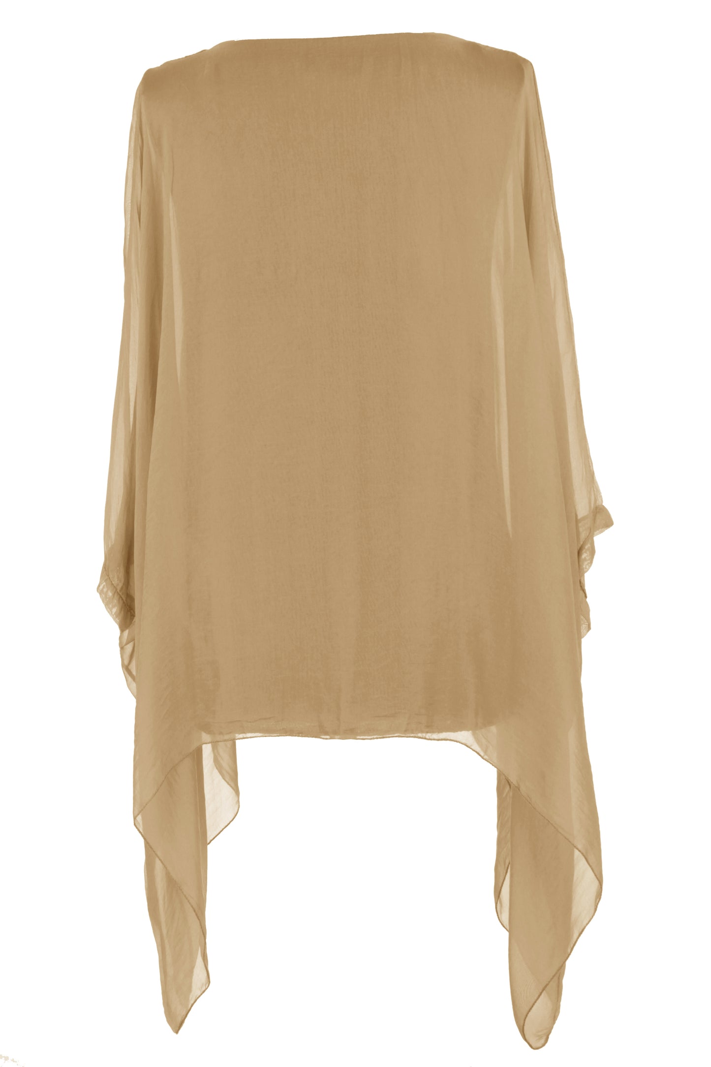 Batwing Silk Top