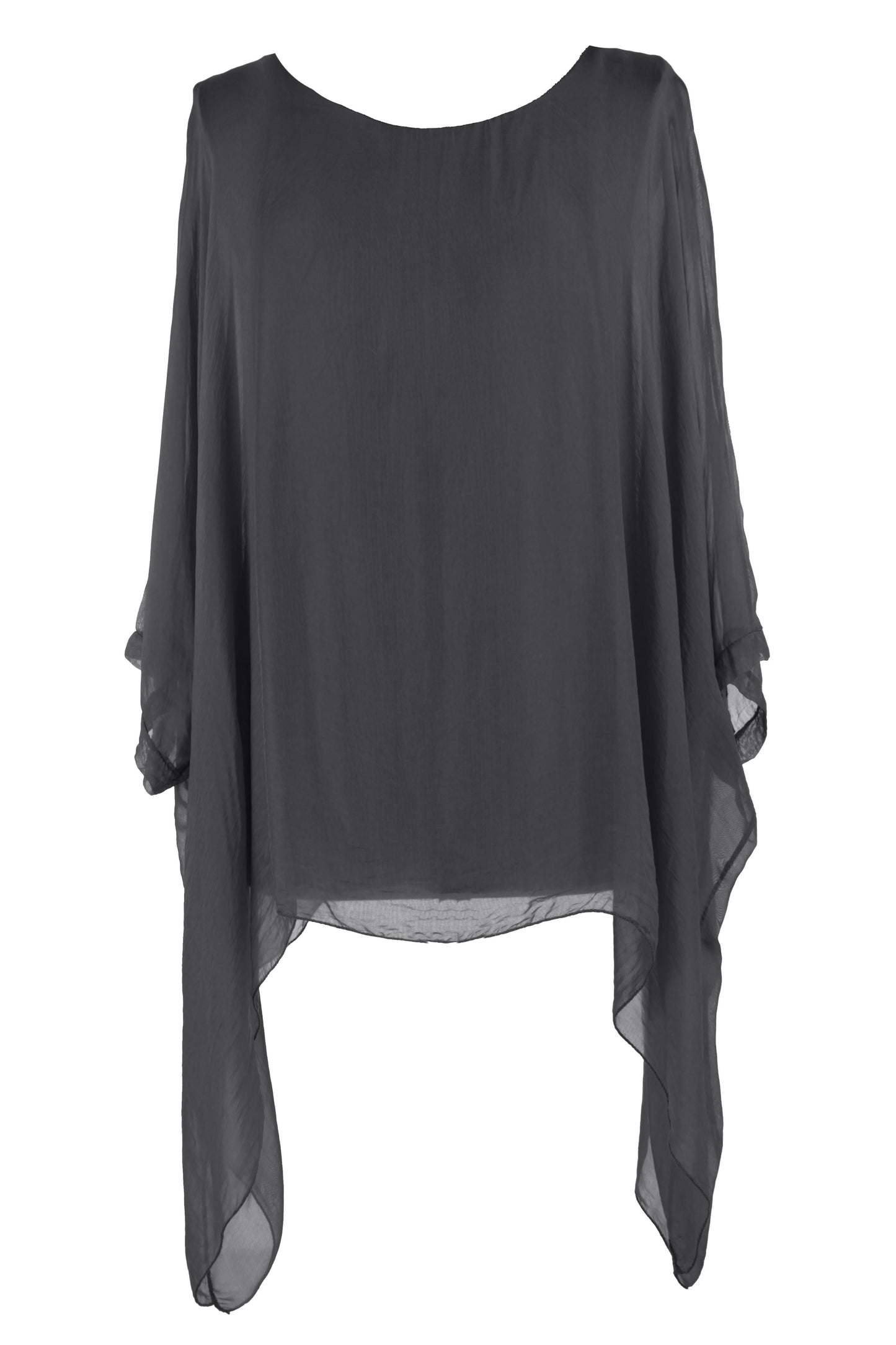 Batwing Silk Top