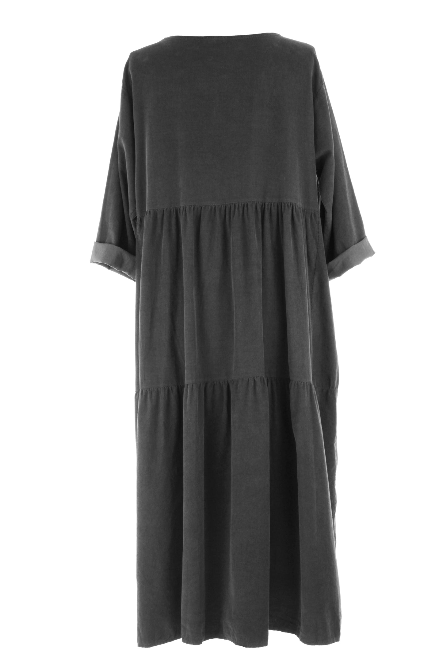 Corduroy Tiered Midi