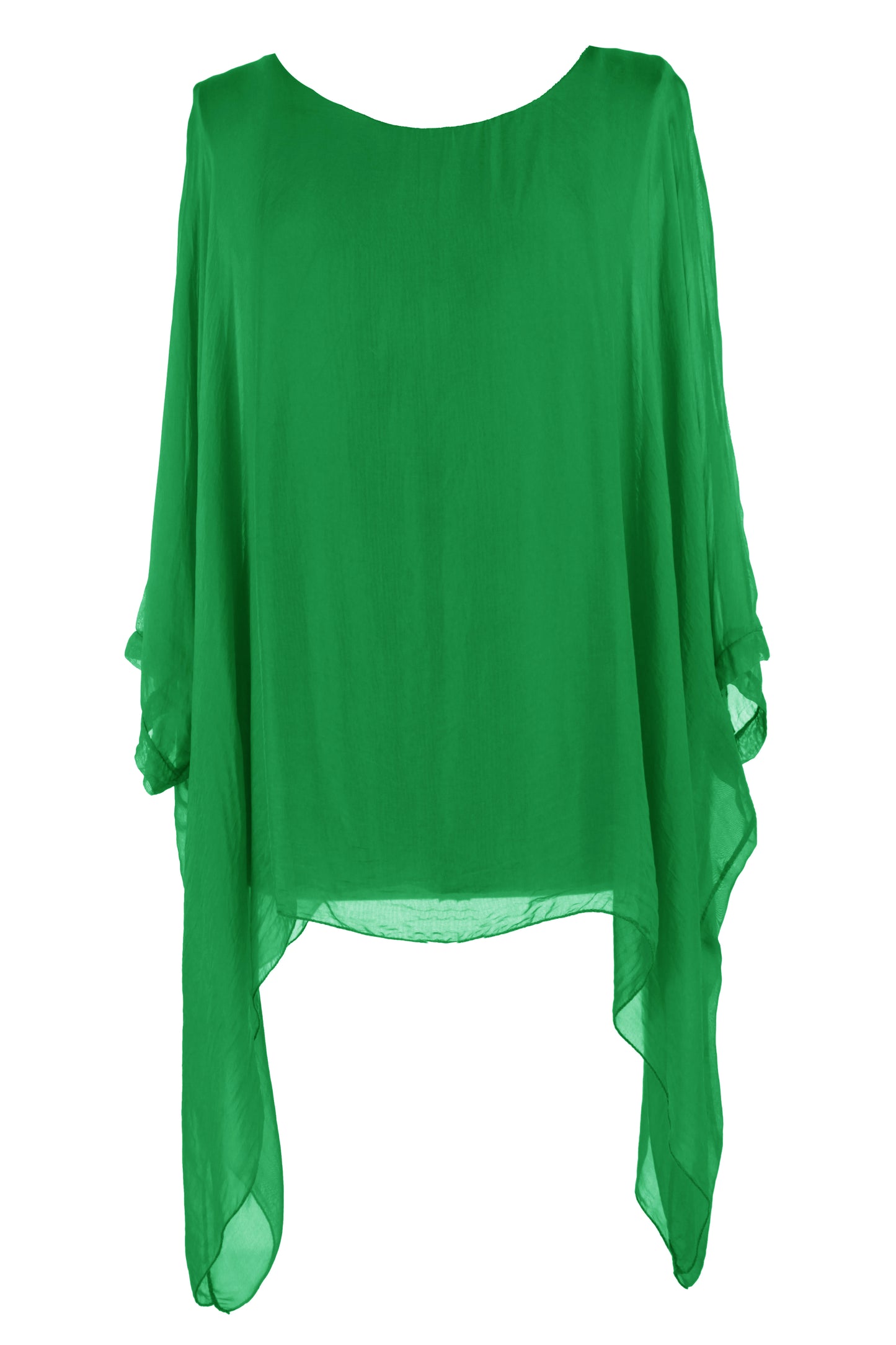 Batwing Silk Top