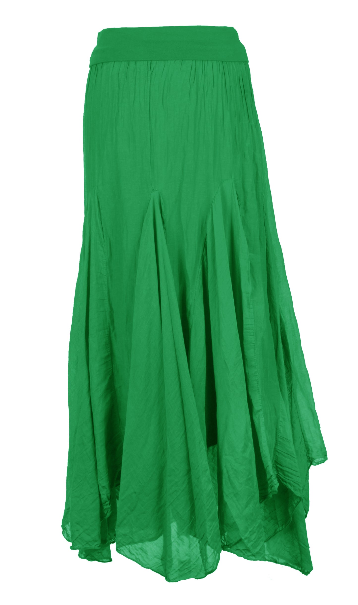 Silk Panel Skirt