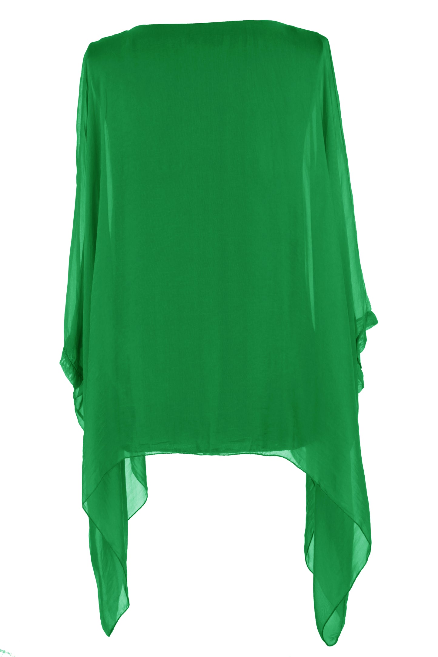 Batwing Silk Top