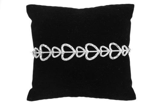 Heart Rings Bead Bracelet