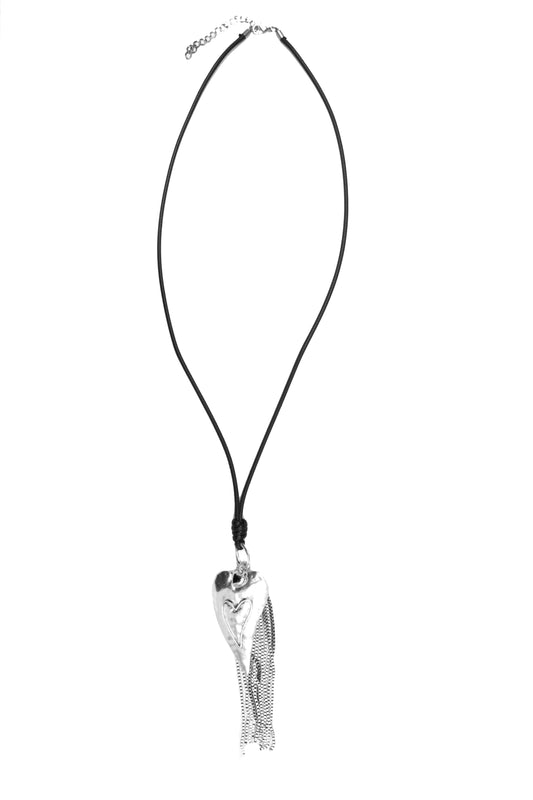 Heart Tassel Necklace
