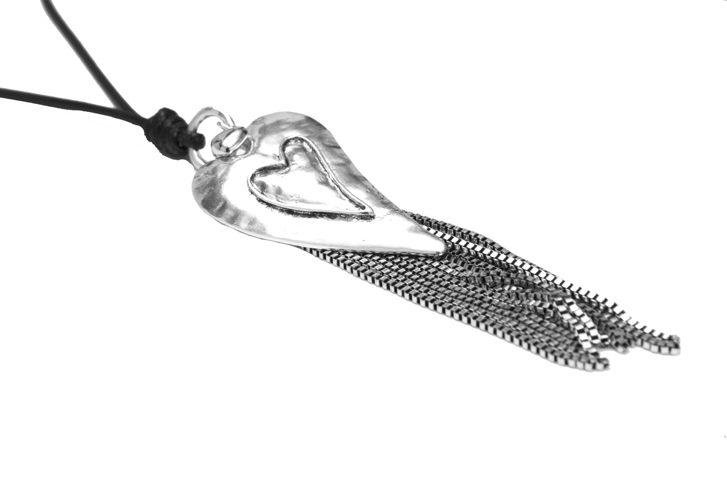 Heart Tassel Necklace