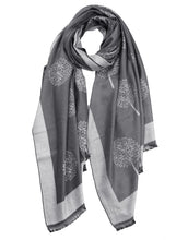 Load image into Gallery viewer, Tree Of Life Cashmere Scarf
