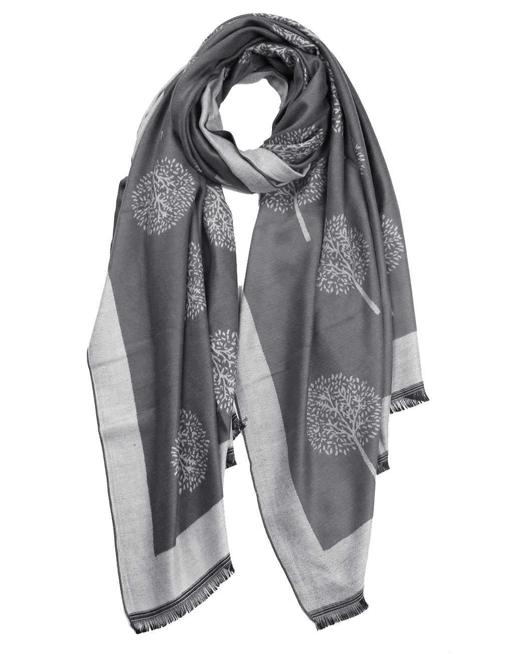 Tree Of Life Cashmere Scarf