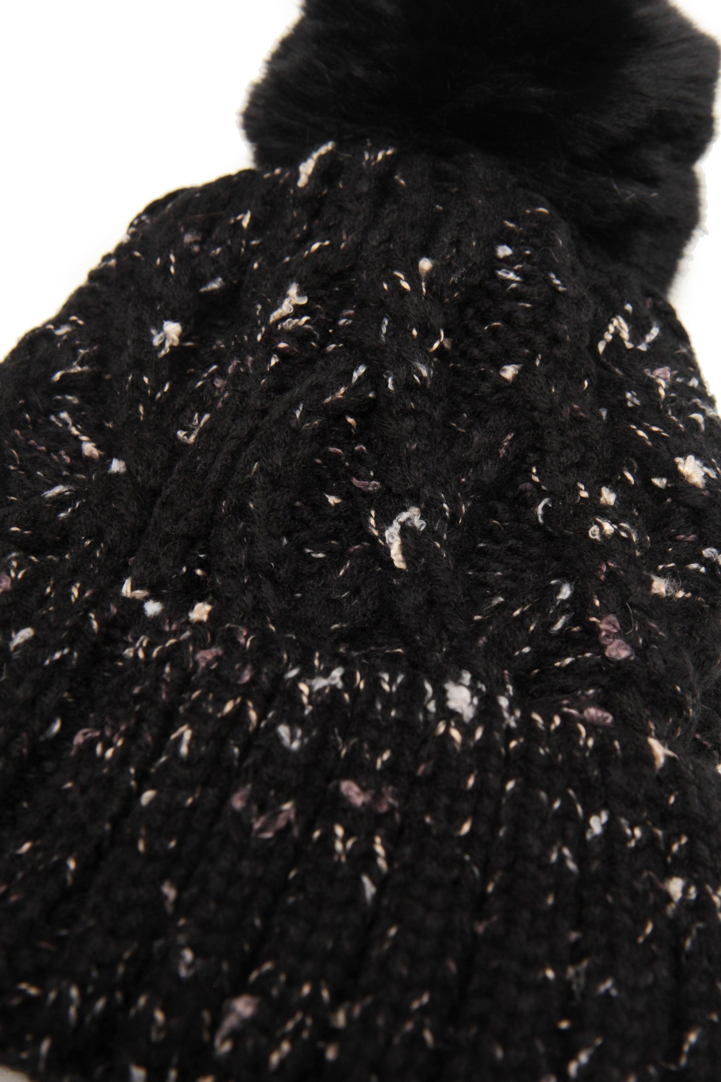 Fleece Lined Fleck Beanie Hat