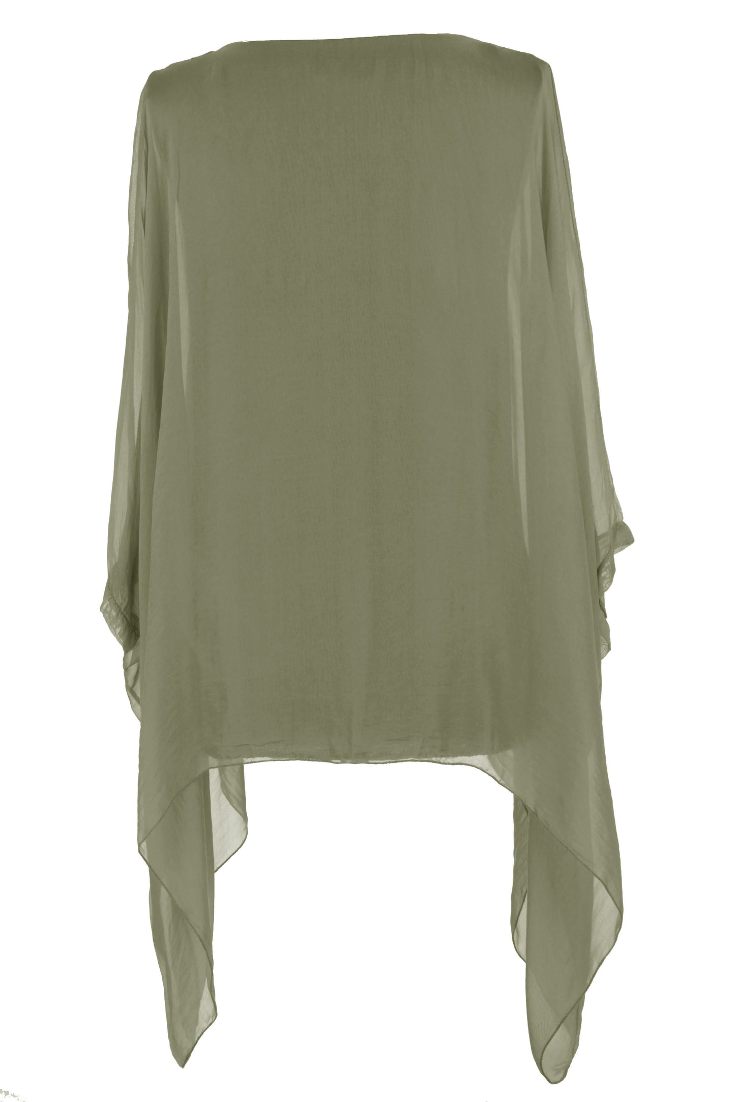 Batwing Silk Top
