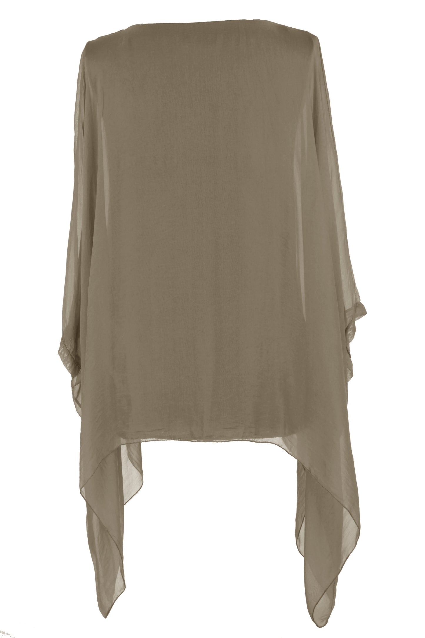 Batwing Silk Top