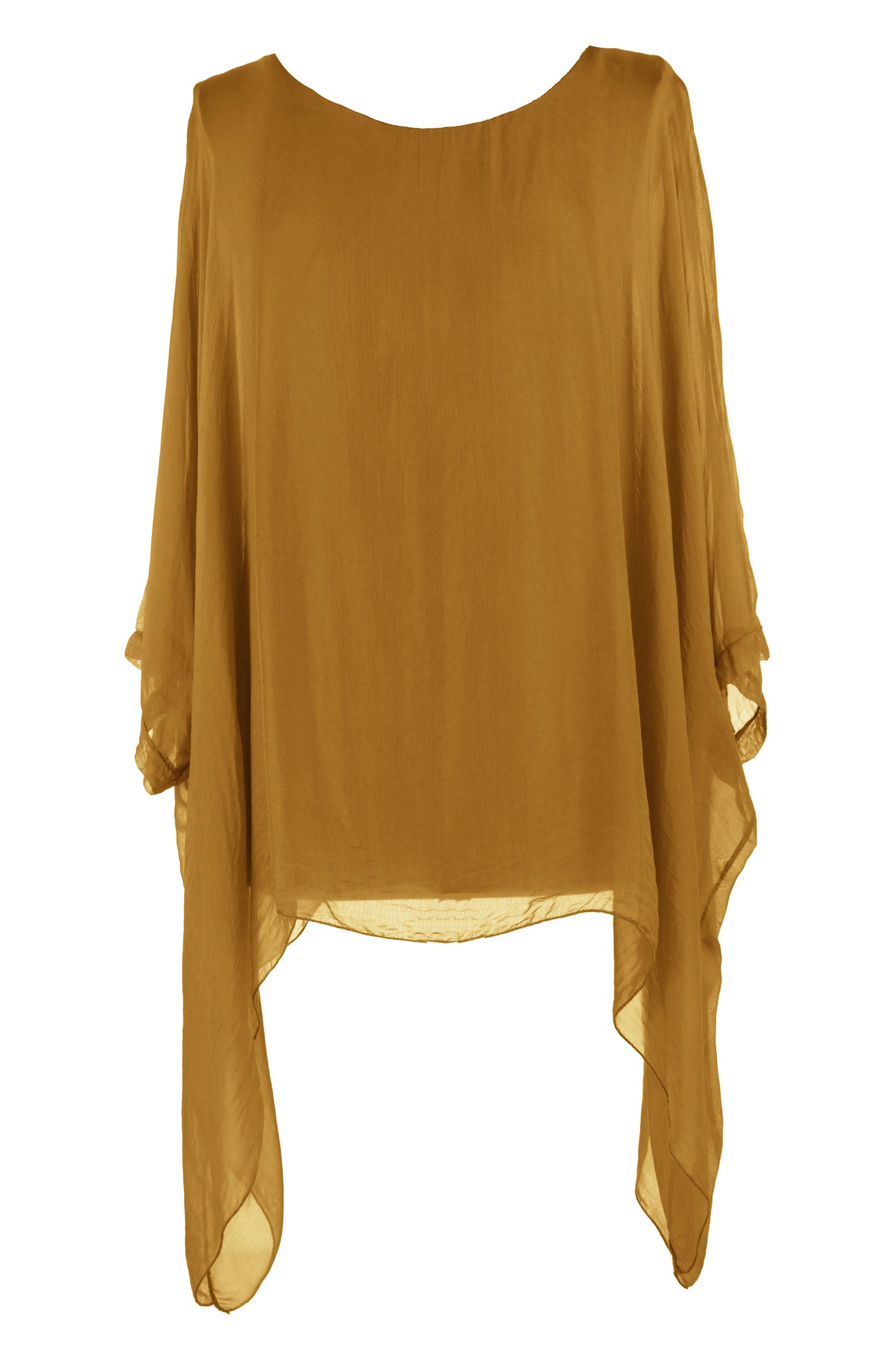 Batwing Silk Top
