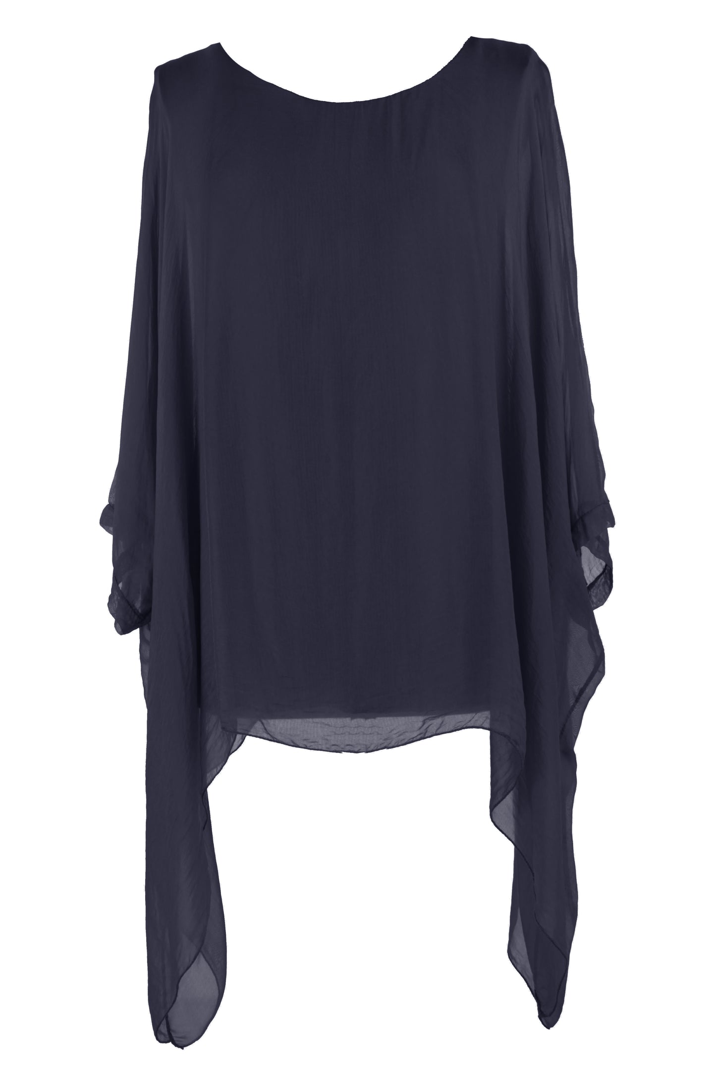 Batwing Silk Top