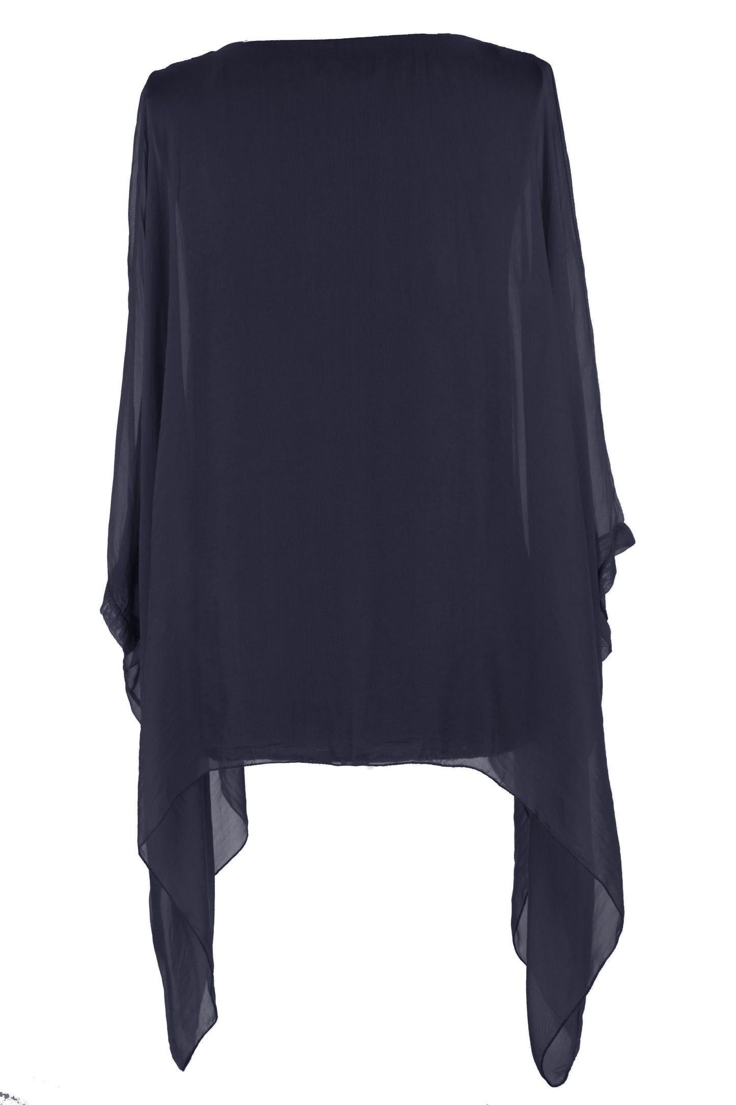 Batwing Silk Top