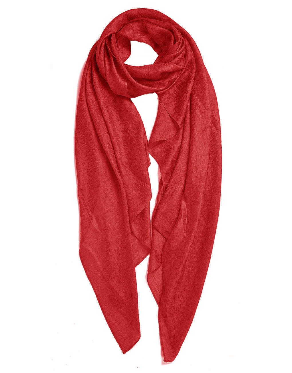 Plain Silk Scarf