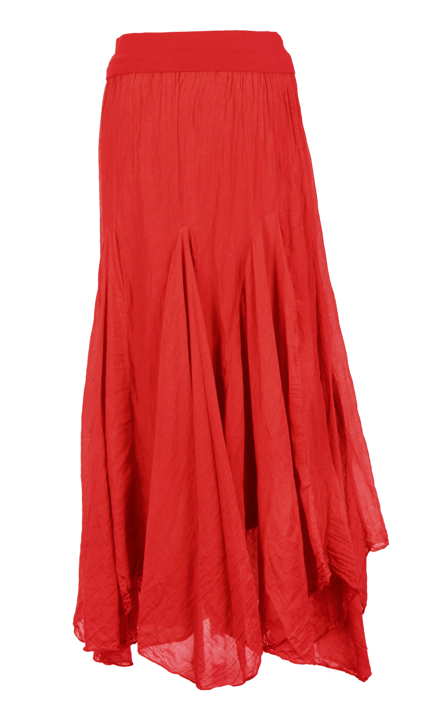 Silk Panel Skirt
