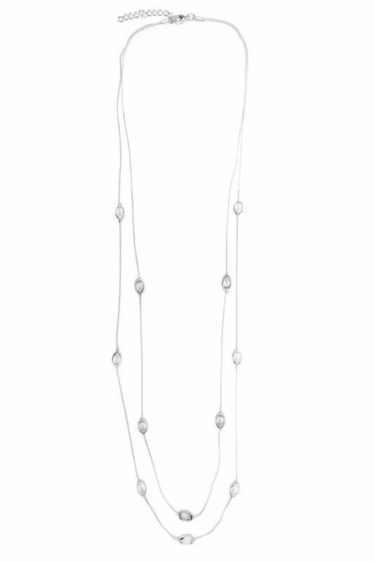 Oval Layered Necklace