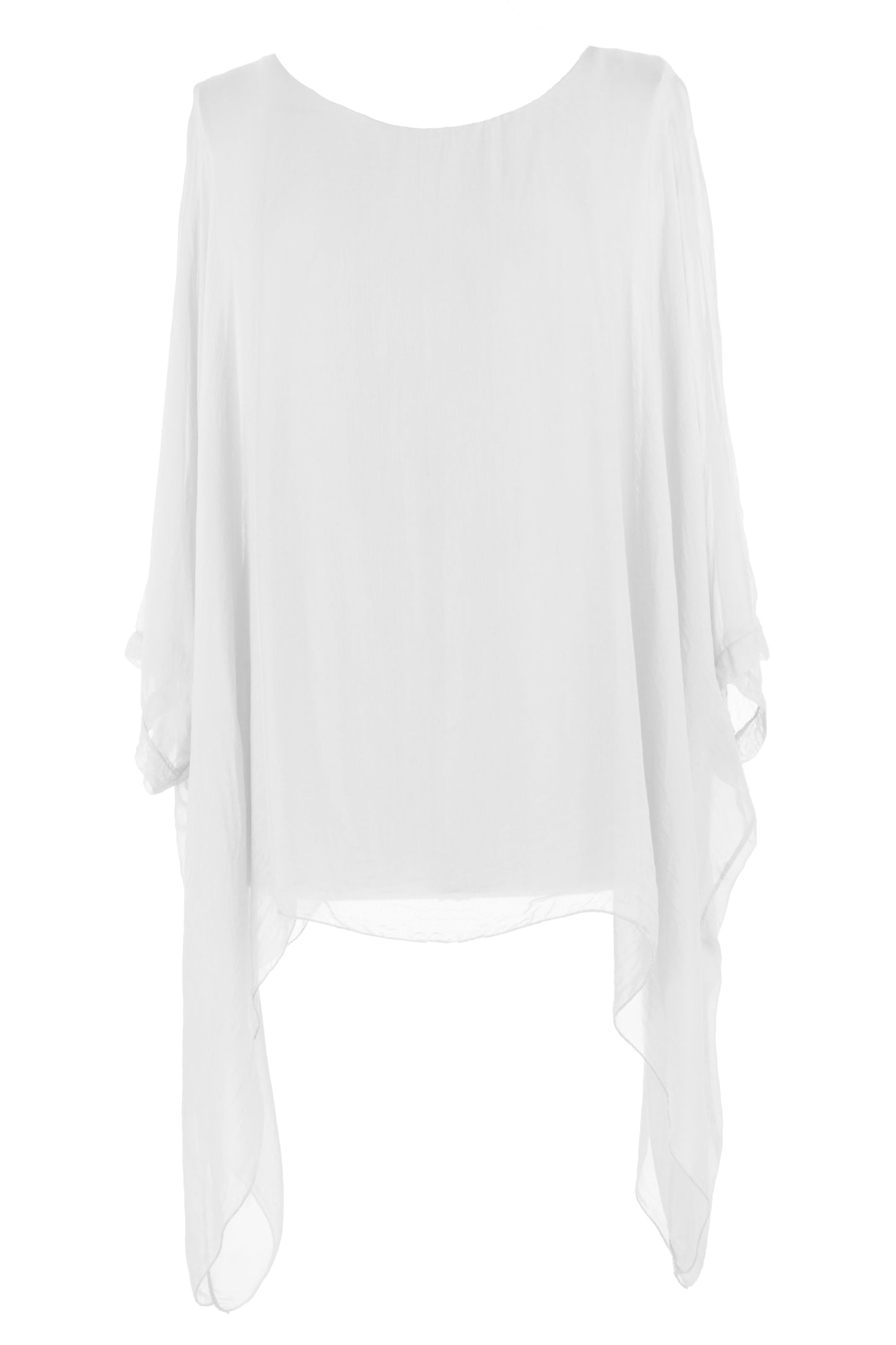 Batwing Silk Top