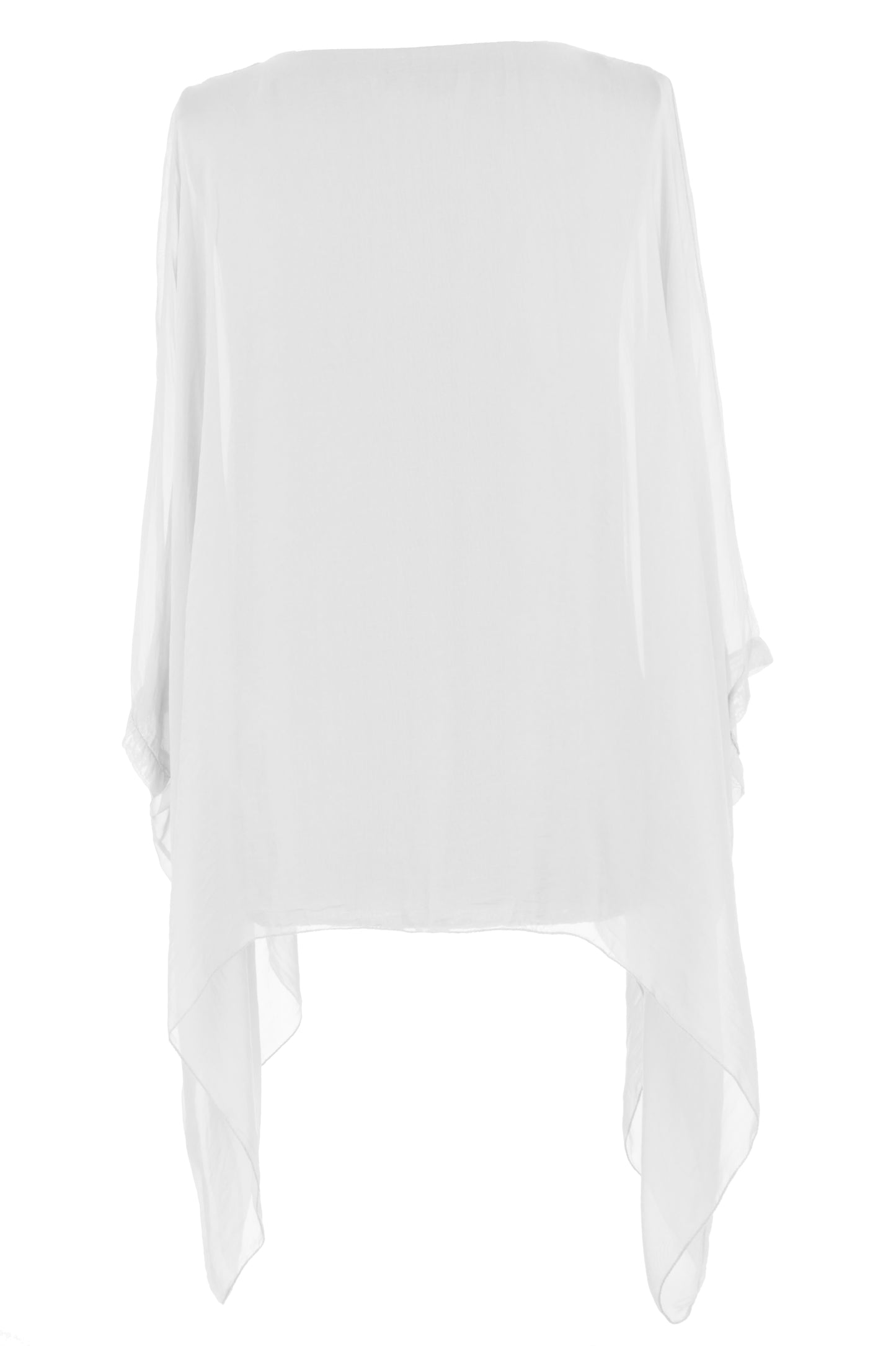 Batwing Silk Top
