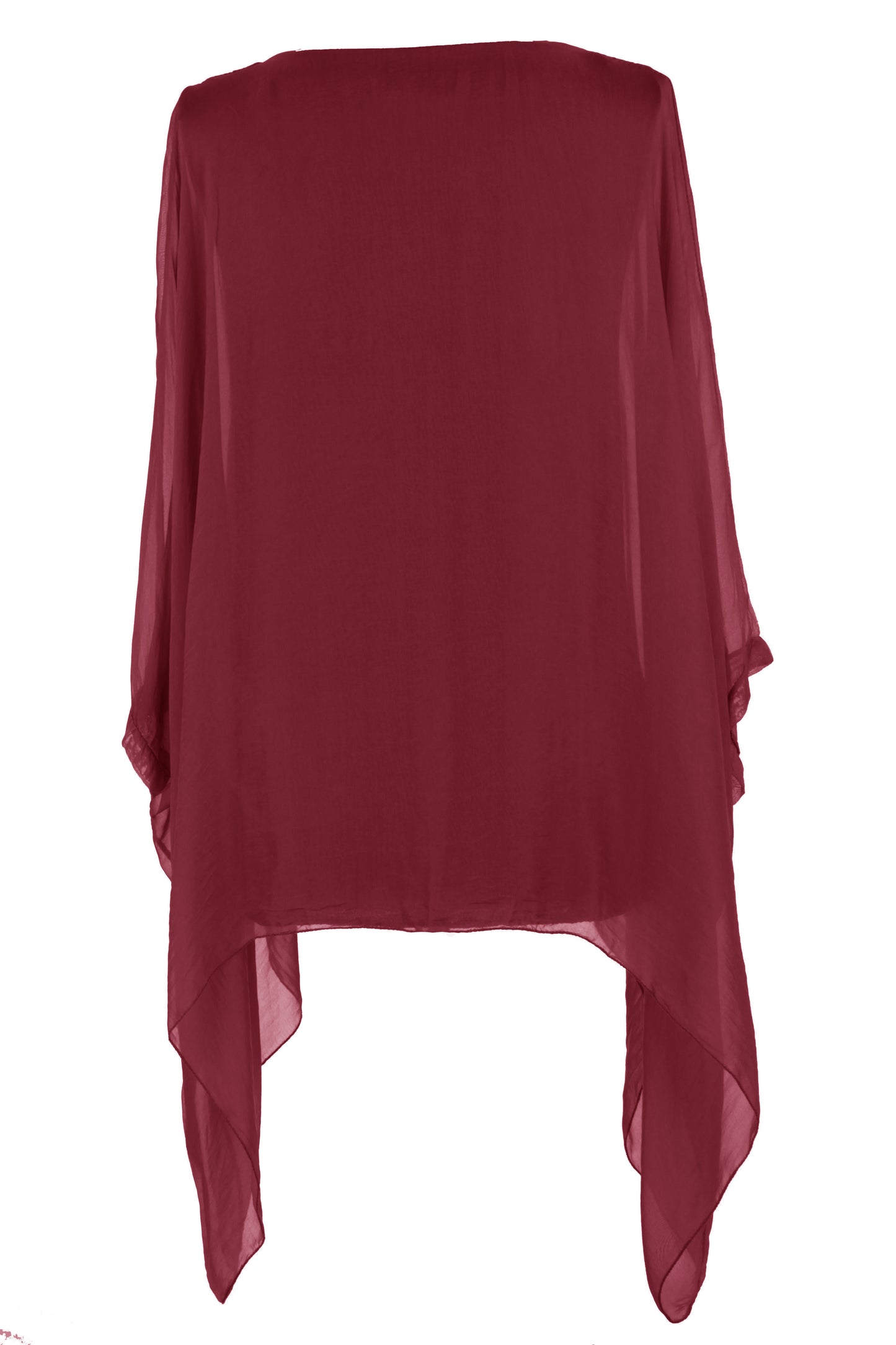 Batwing Silk Top