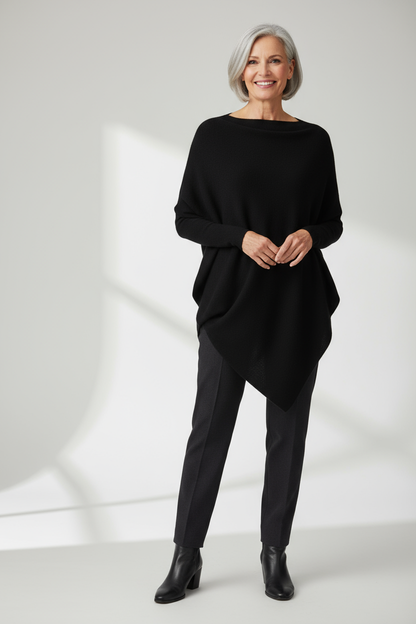 Diagonal Hem Jumper