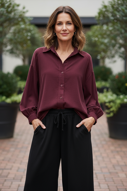 Batwing Corduroy Shirt