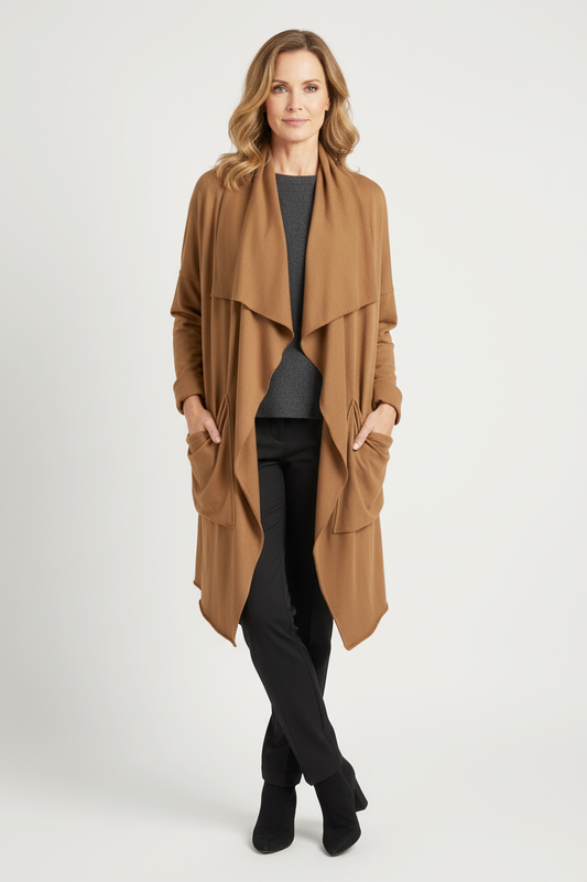 2 Slouch Pocket Jersey Jacket