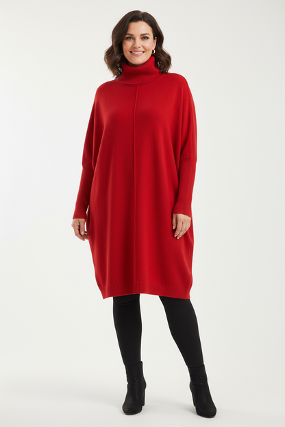 Seam Detail Jumper Dress