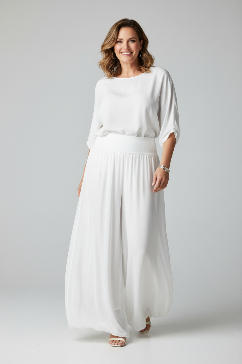 Silk Puffball Trouser