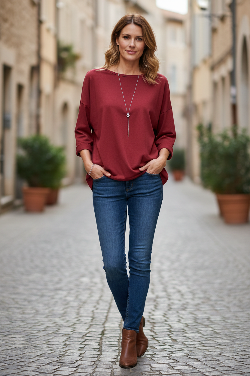 Plain Jersey Top