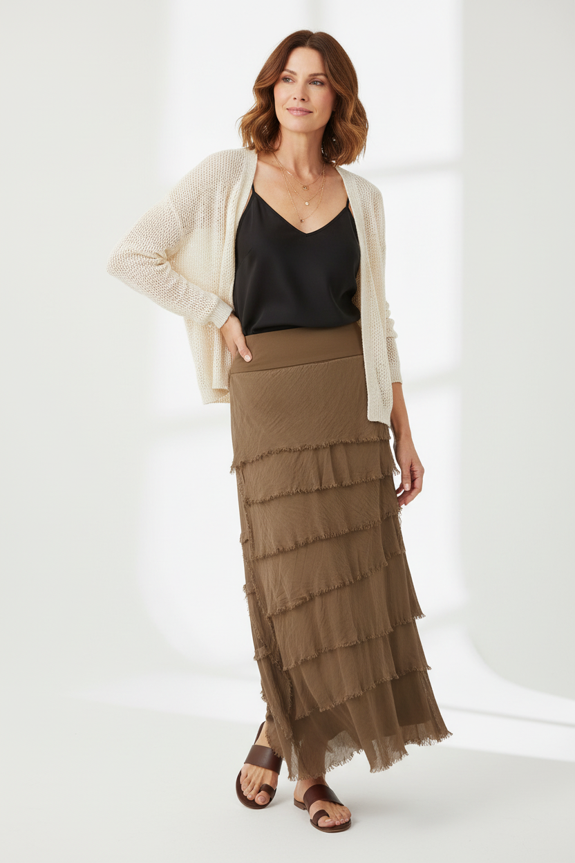 Rara Silk Skirt