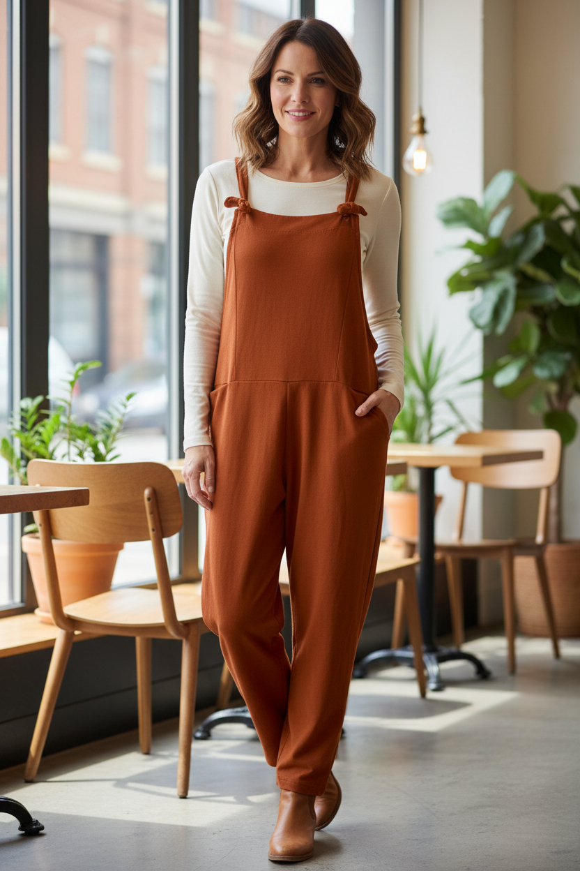 Plain Jersey Dungarees